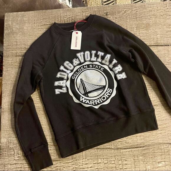 Zadig & Voltaire Golden State Warriors Sweatshirt. - Picture 3 of 7